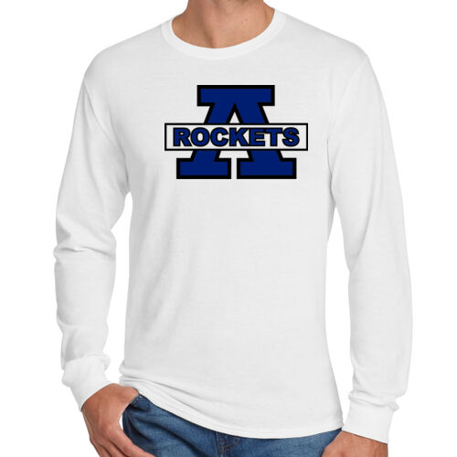 AUBURN - Dri Power ® 50/50 Cotton/Poly Long Sleeve T Shirt Thumbnail