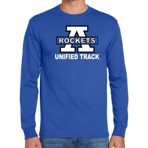 UNIFIED TRACK - Dri Power ® 50/50 Cotton/Poly Long Sleeve T Shirt Thumbnail