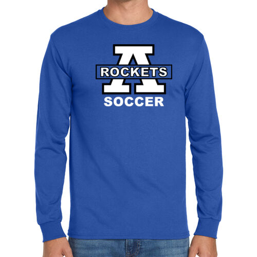 SOCCER - Dri Power ® 50/50 Cotton/Poly Long Sleeve T Shirt Thumbnail